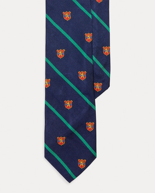 Imagen 0 de Corbata de hombre de seda estampada