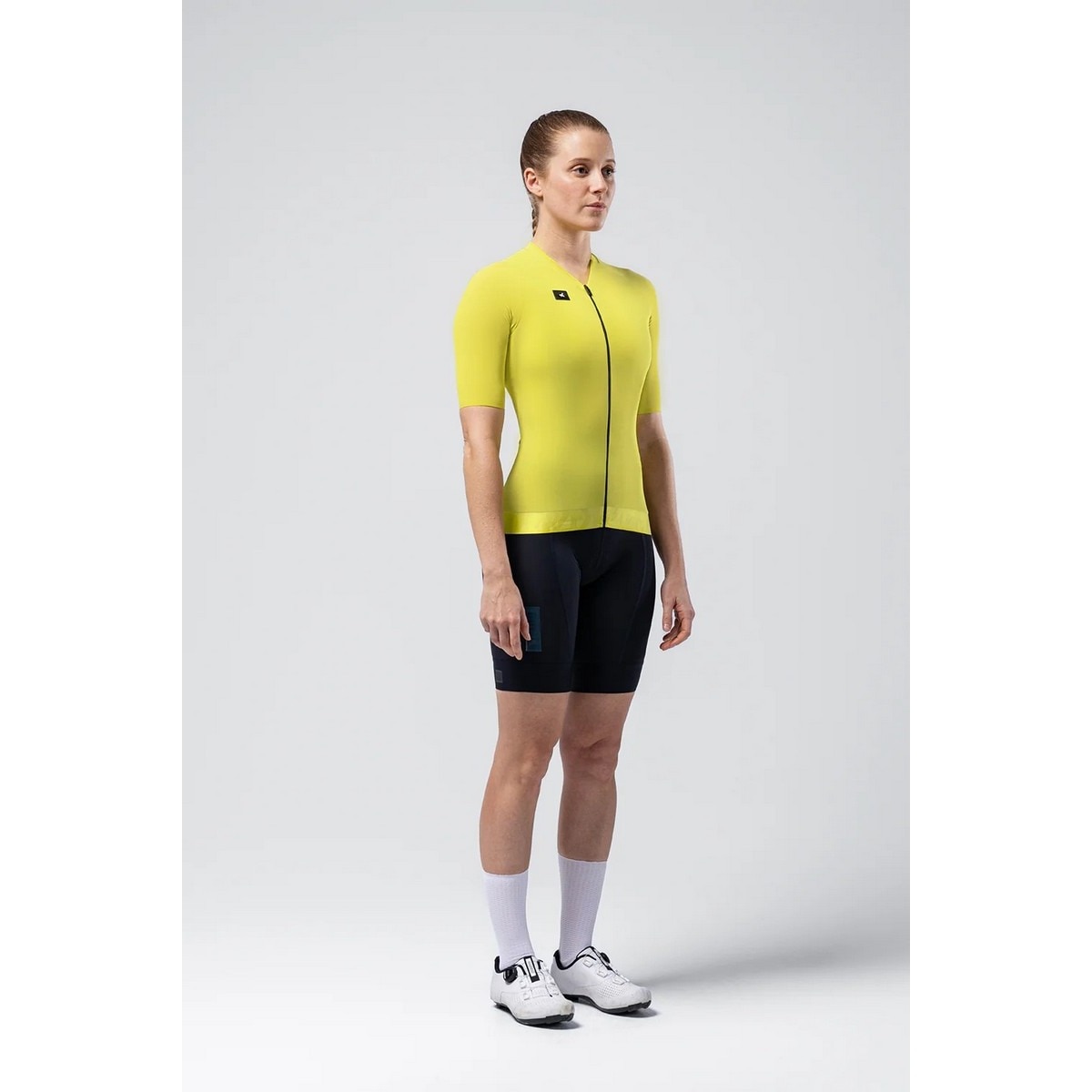 Camisola de Ciclismo Unissexo CX Solid - Amarelo 6