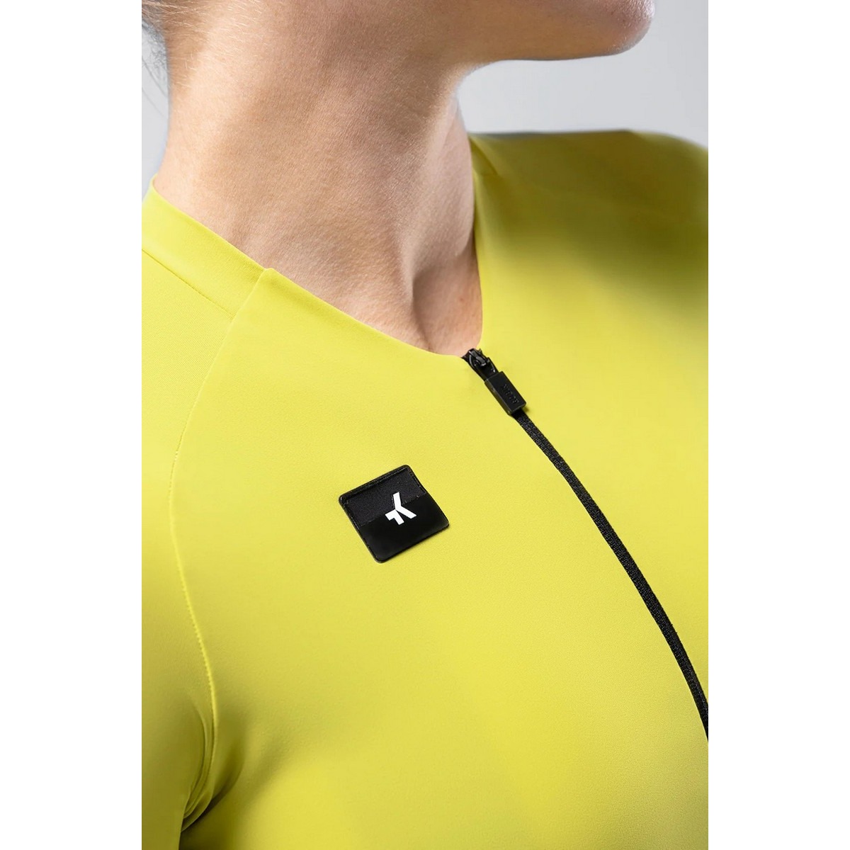 Camisola de Ciclismo Unissexo CX Solid - Amarelo 4