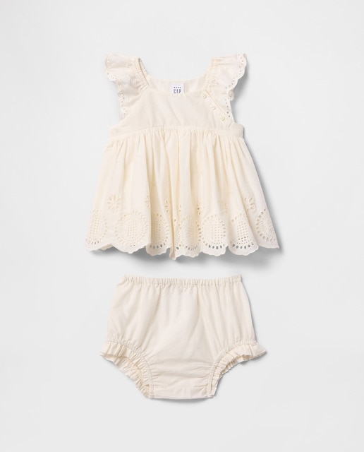 Imagem 0 de Babygrow de Top e Bombachas de Bebé com Gola Redonda