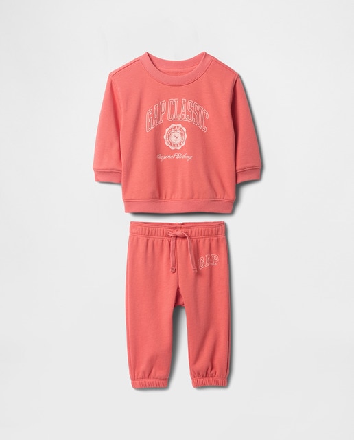 Imagen 0 de Conjunto deportivo de sudadera y pantalón largo con cordón