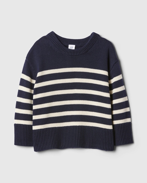 Imagen 0 de Jersey de punto nde niña con estampado rayas varios colores