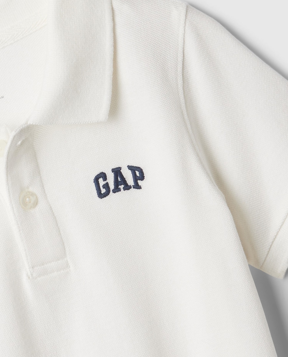 Polo Piqué Branco-3