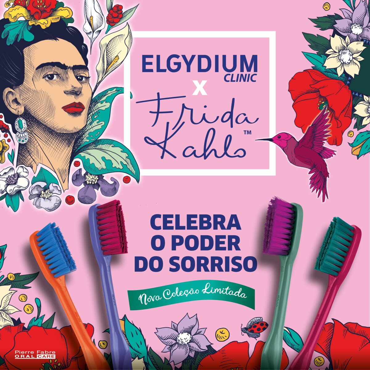 Escova 15/100 Extra Souple Frida Kahlo 3