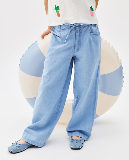 Imagem 0 de Jeans Fluidas com Elásticos