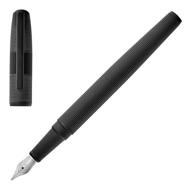 Imagem 0 de Caneta de Tinta Permanente Grid Hugo Boss Preta