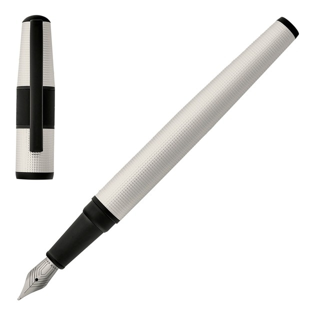 Imagem 0 de Caneta de Tinta Permanente Grid Hugo Boss Pérola