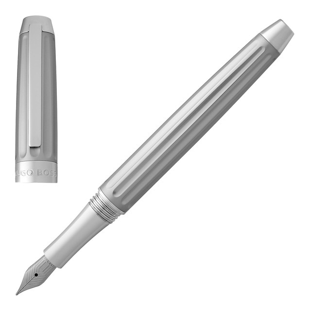 Imagem 0 de Caneta de Tinta Permanente Beam Hugo Boss Cromo Mate