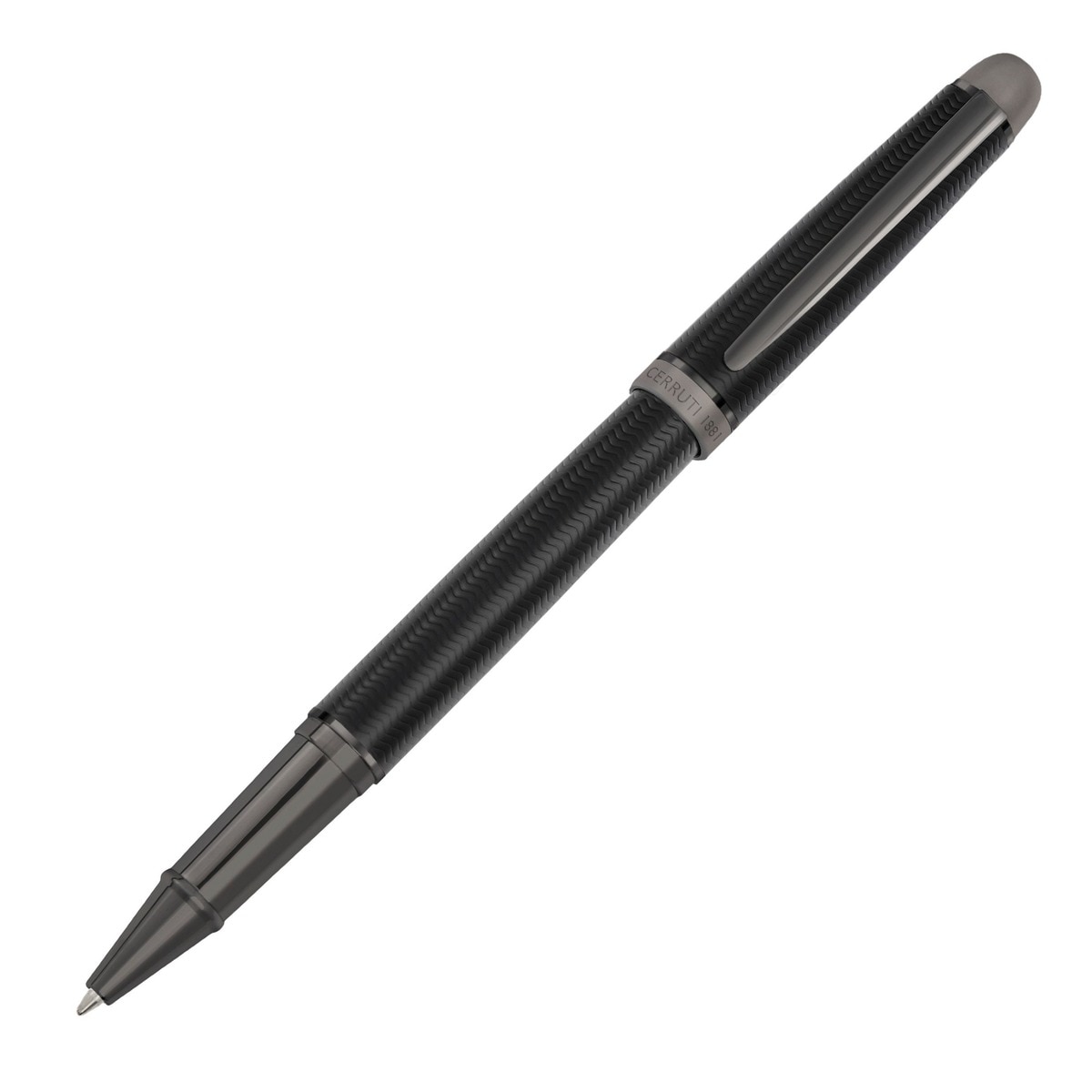 Rollerball Holborn Cerruti 1881 preto e ruténio Preto-3