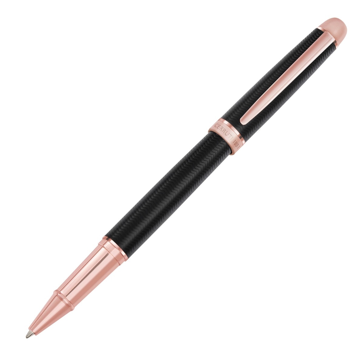 Rollerball Holborn Cerruti 1881 preto e ouro rosa Preto/Dourado rosa-3