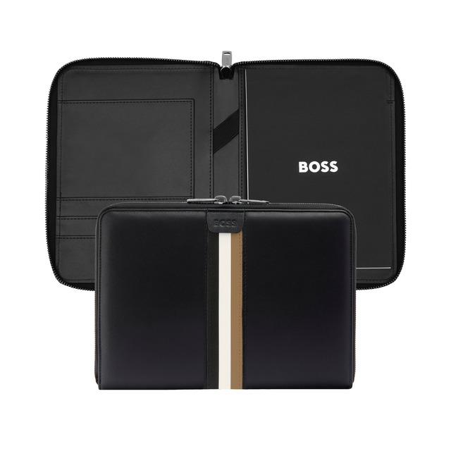Imagem 0 de Porta Documentos A5 Hugo Boss Iconic Preta