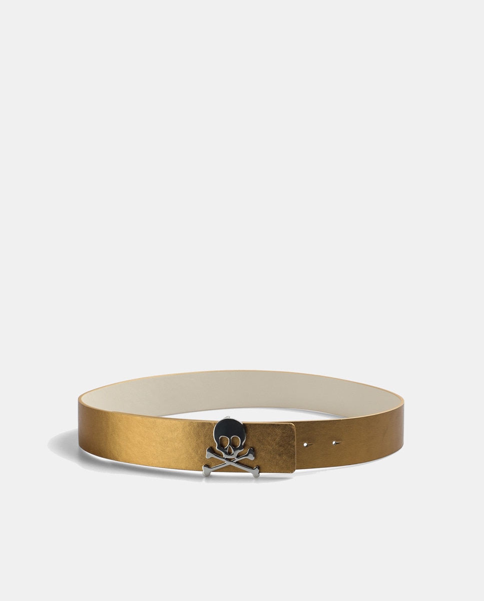 Cinto Reversível Ninon Belt - Castanho/Preto Bege-6