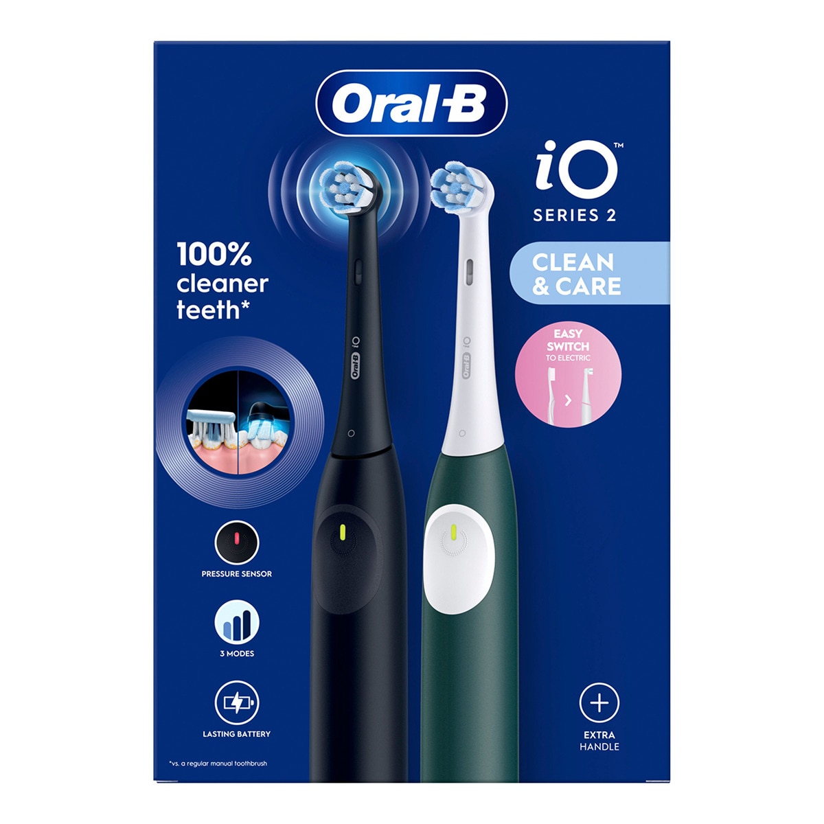 Pack cepillos de dientes eléctricos Oral-B iO DUO con