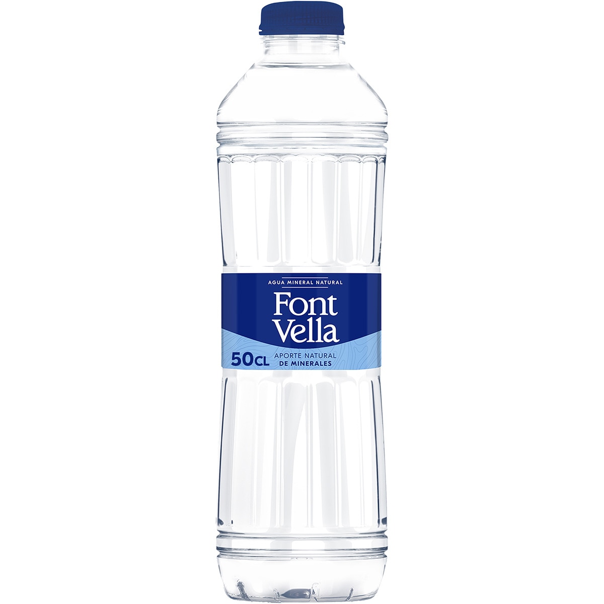 Agua mineral natural botella 50 cl - Font Vella