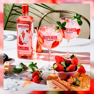 PINK Light bebida espirituosa 20º 37,5% botella 70 cl - Beefeater