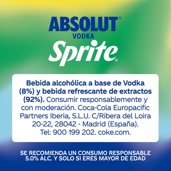 Wodka mit Sprite Dose 25 cl