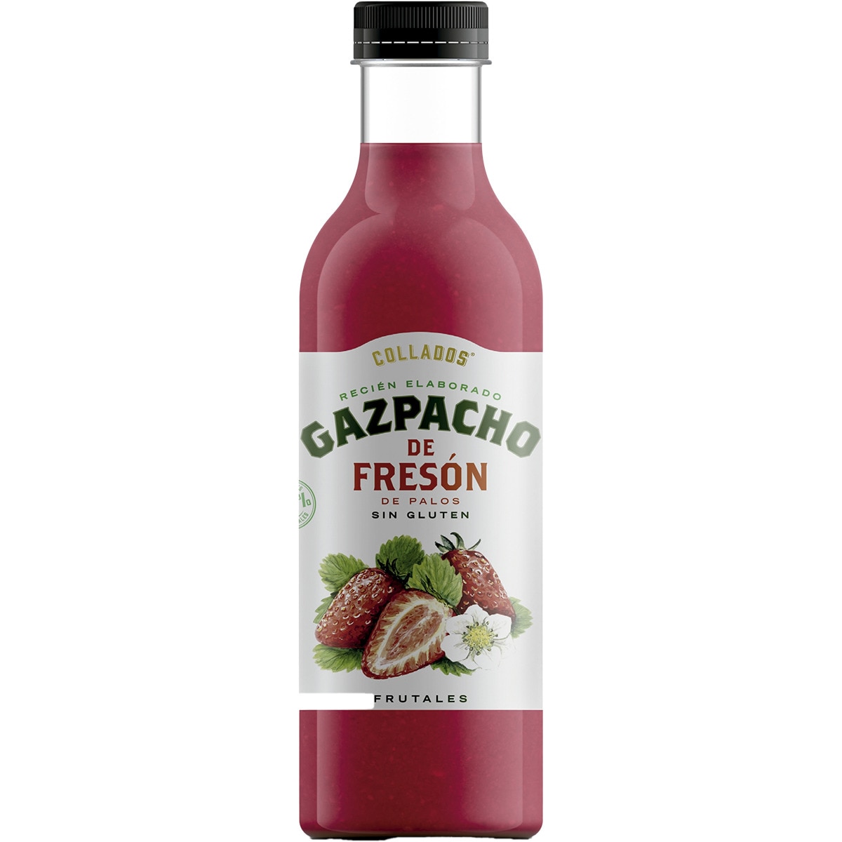 Gazpacho de fresón de Palos sin gluten botella 750 ml - Collados
