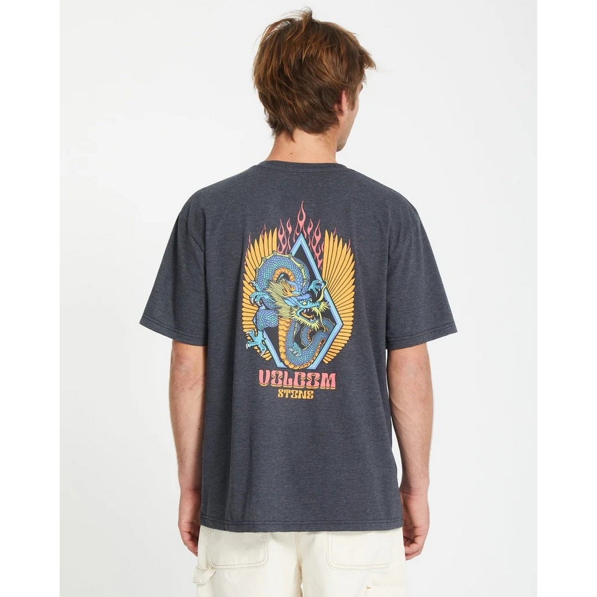 T-shirt Draggin Stone - Preto Mesclado 4