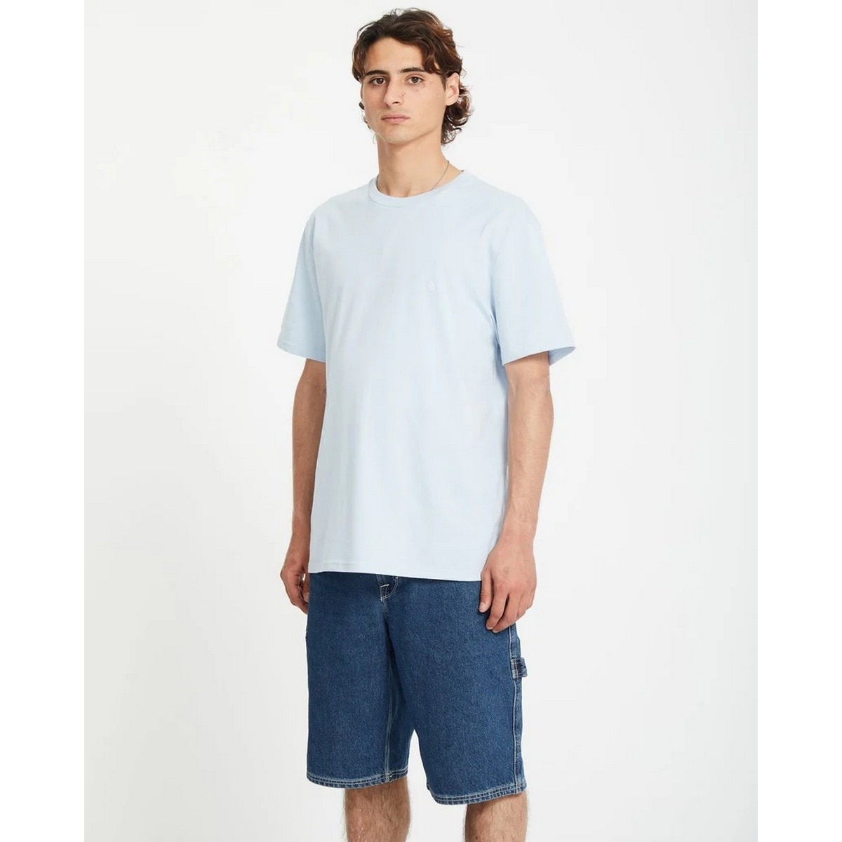 T-shirt Unissexo Stone Blanks - Azul Turquesa 4