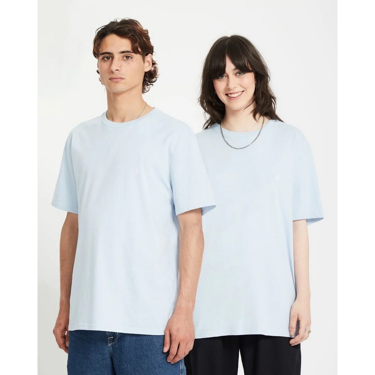 T-shirt Unissexo Stone Blanks - Azul Turquesa 3