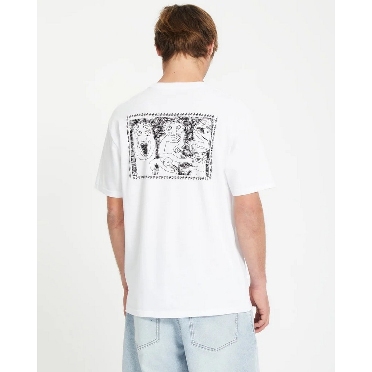 T-shirt Crazybal - Branco 4