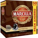 Espresso Ristretto Intensität 12 Sparpack Karton 50 Kapseln kompatibel mit Nespresso-Maschinen