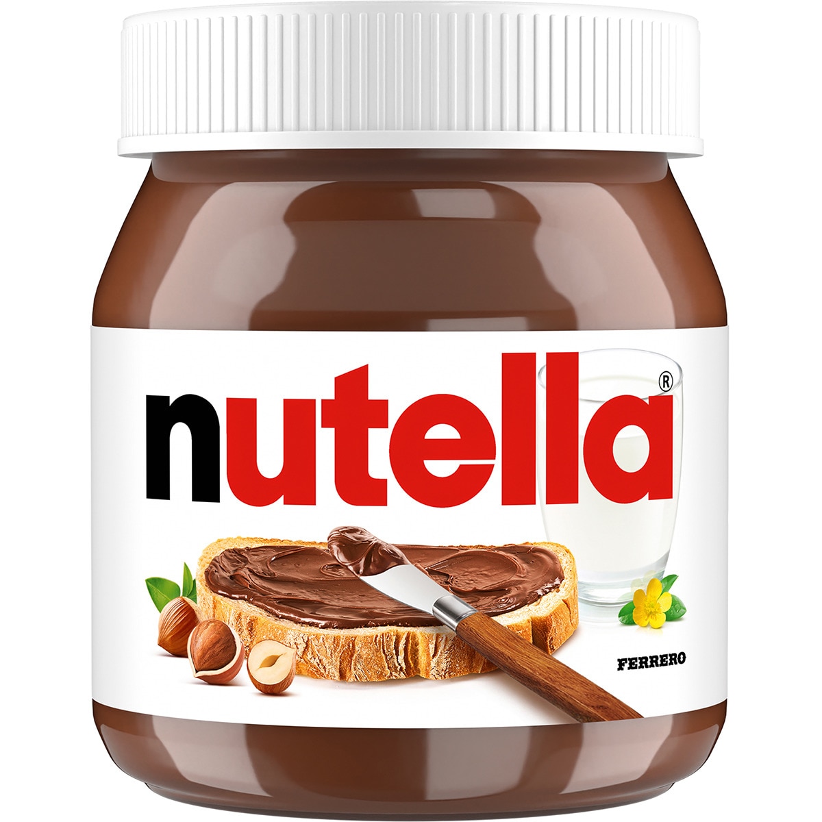 Crema de cacao y avellanas tarro 450 g - Nutella