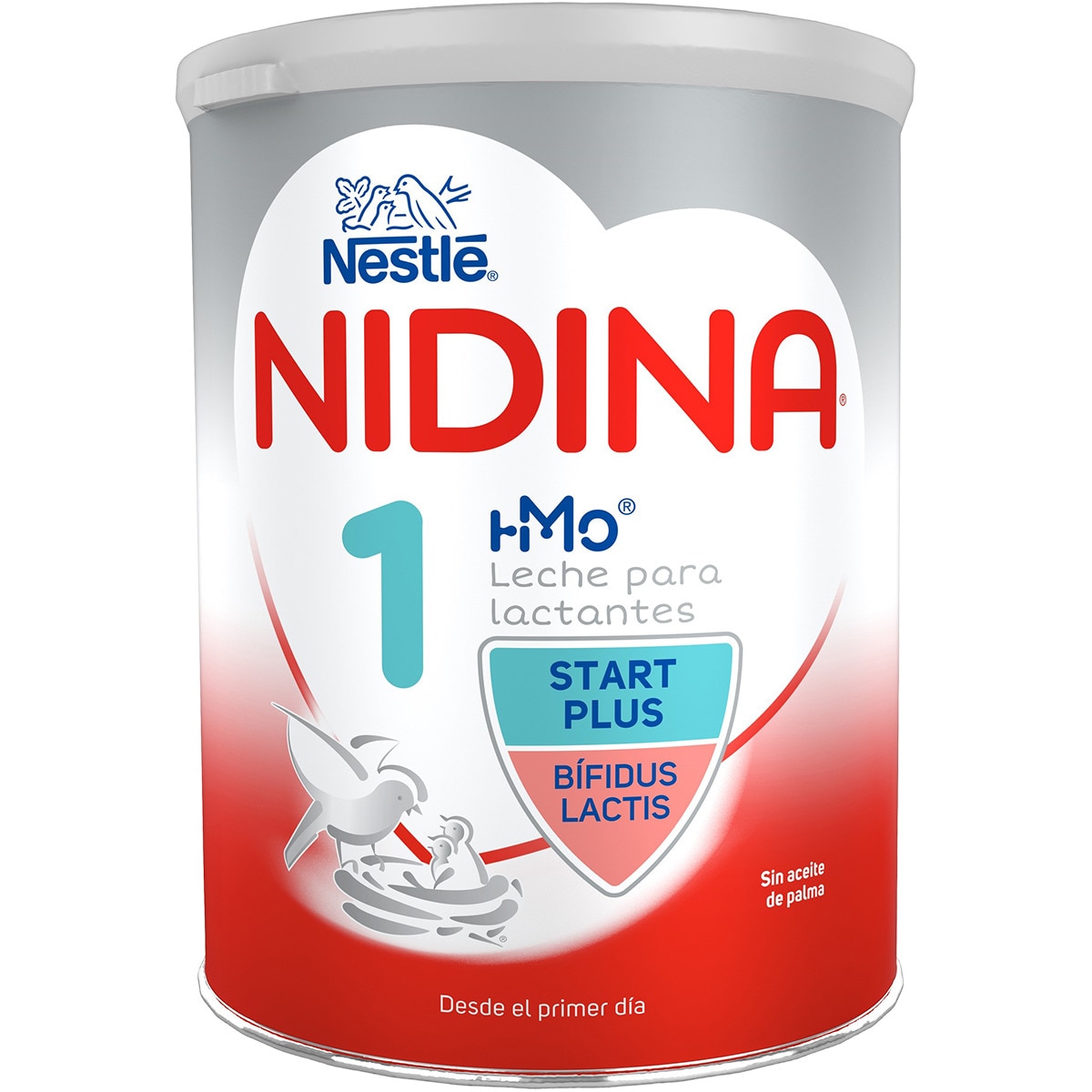 1 leche en polvo para lactantes desde el primer día sin aceite de palma lata 800 g - Nestle Nidina
