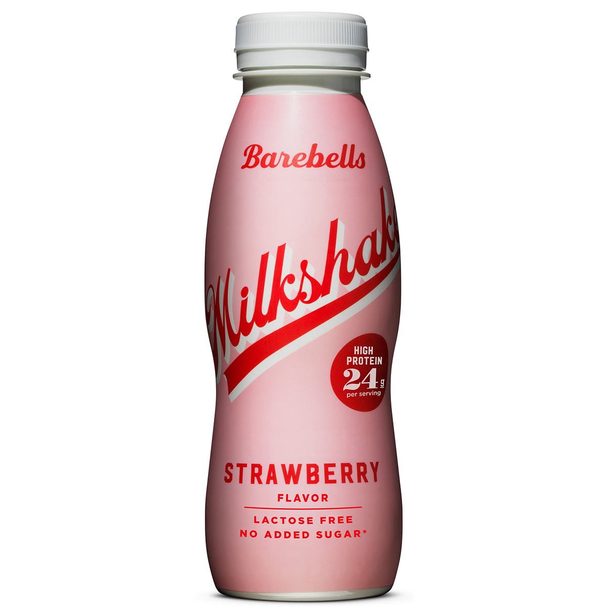 Batido de proteínas sabor fresa sin lactosa y sin azúcar añadido envase 330 ml - Barebells