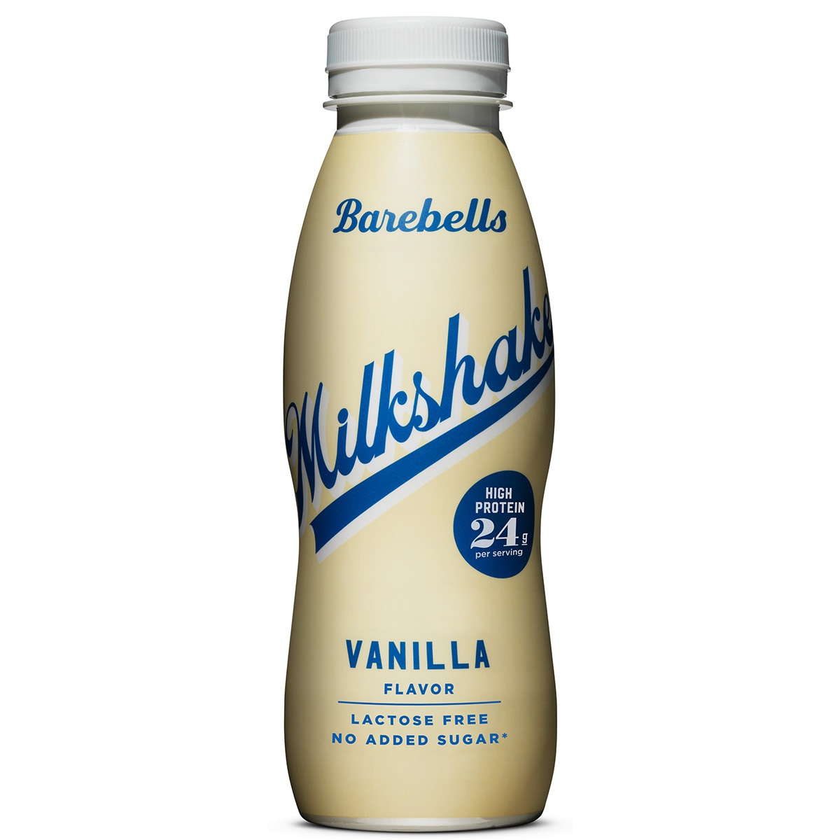 Batido de proteínas sabor vainilla sin lactosa y sin azúcar añadido envase 330 ml - Barebells