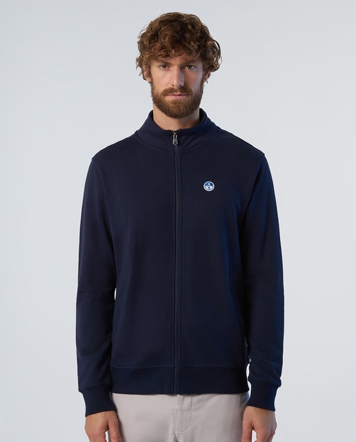 Imagen 0 de Sudadera de hombre algodón orgánico con cremallera