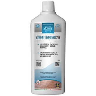 FABER limpiador ácido concentrado quita cemento y suciedad inorgánica Cement Remover 2.0 botella 1 l