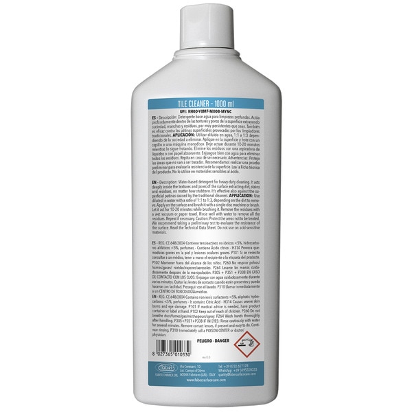 detergente ácido para limpieza profunda Tine Cleaner Flasche 1 l elimina pátinas superfiales, suciedad y residuos