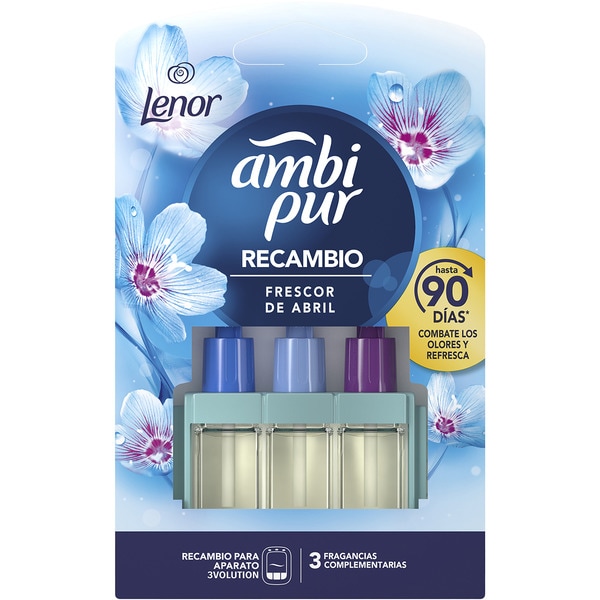 April Freshness electric air freshener 3 fragrances refill