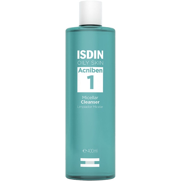 Acniben 1 micellar water eliminates make-up and impurities in depth flask 400 ml provides an instant matifying effect