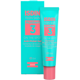 ISDIN Acniben 3 Korrektur von Pickeln im Gesicht für fettige oder zu Akne neigende Haut Rohr 15 ml
