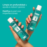 Acniben 1 matifying cleanser gel deep cleans and helps reduce spots flask 200 ml