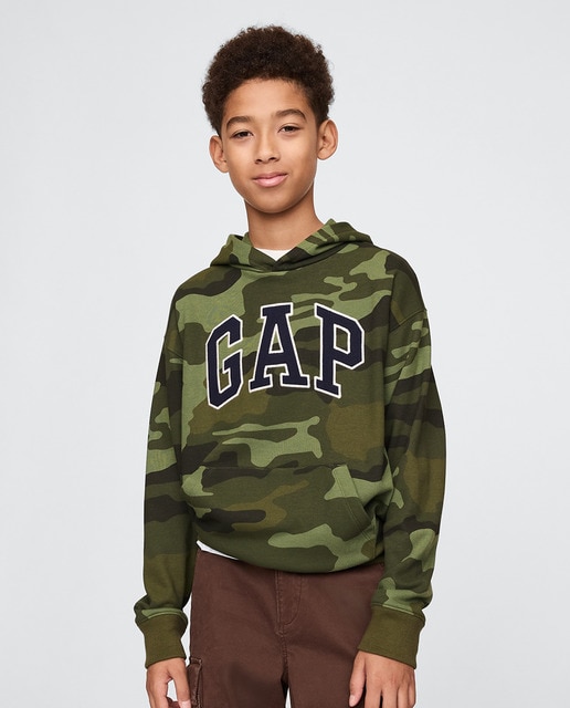 Imagem 0 de Sweatshirt com Capuz com Logótipo à Frente e Bolso Canguru