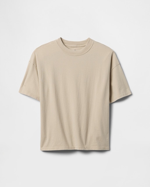 Imagem 0 de Camisola de Malha Jersey com Lavagem e Ombro Caído