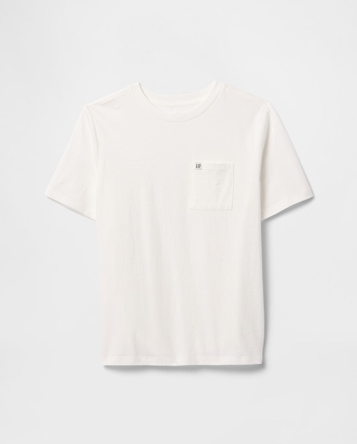 Imagem 0 de T-shirt com Bolso com Logótipo no Peito e Manga Curta