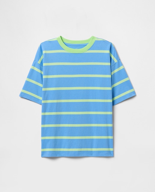 Imagem 0 de T-shirt com Gola Redonda e Manga Curta
