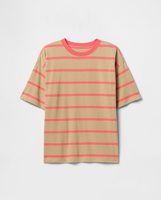 Imagem 0 de T-shirt com Gola Redonda e Manga Curta