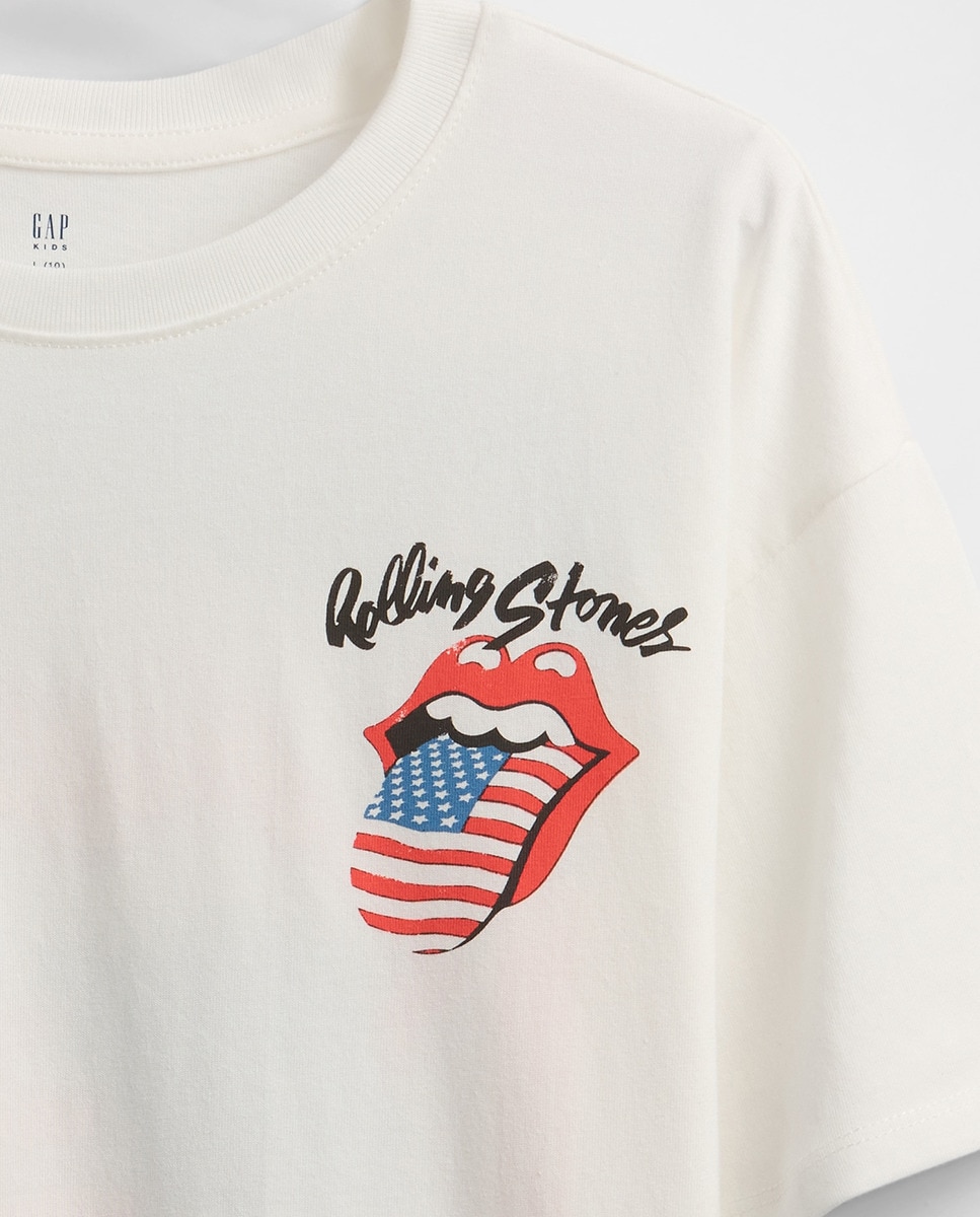 T-shirt com manga curta Branco-3