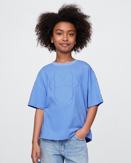 Imagem 0 de T-shirt de Algodão Suave com Decote Redondo e Manga Curta