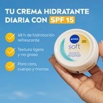 Tägliche Gesichts-, Körper- und Handcreme Soft Uv Schale 100 ml