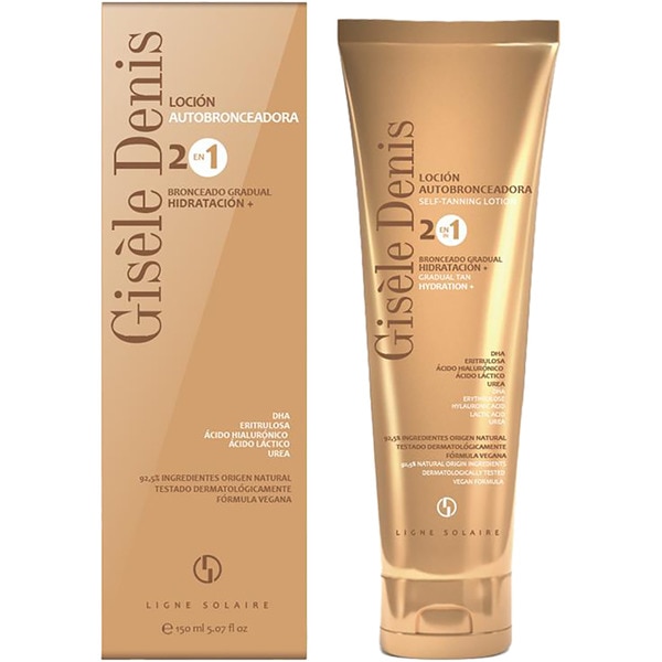 2 in 1 self-tanning lotion gradual tan + hydration can 150 ml