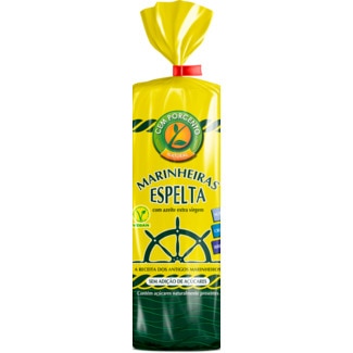 Cem Porcento Bolachas Marinheiras de Espelta sem Adição de Açúcar embalagem 200 g