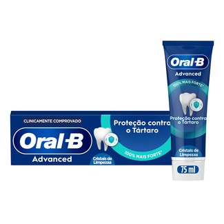 Oral-B Pasta de Dentes Advanced Proteção Tártaro embalagem 75 ml
