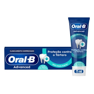 Oral-B Pasta de Dentes Advanced Proteção Tártaro Extra Frescura embalagem 75 ml