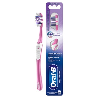 Oral-B Escova de Dentes Pro-3D White embalagem 1 unidade